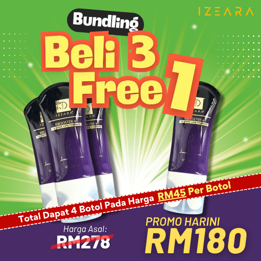 Pre-Order Buy 3 + Free 1 - RM180 (4 Botol)