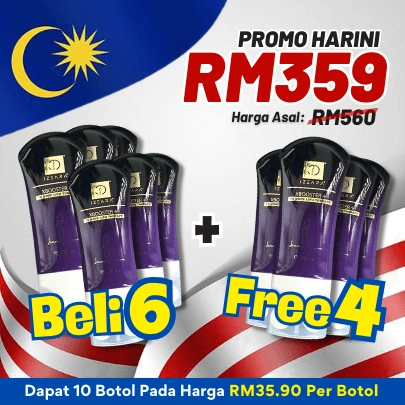 Merdeka 2025 - Buy 6 + Free 4 (10 Botol) - RM359