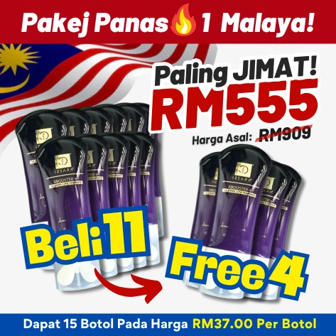 Malaysia Day 2025 - Buy 11 + Free 4 (15 Botol)
