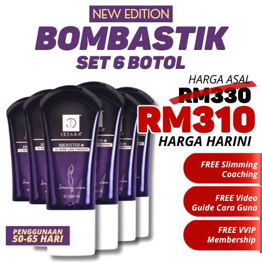 XBOOSTER PLUS BOMBASTIK MEMBERSHIP (6 BOTOL)
